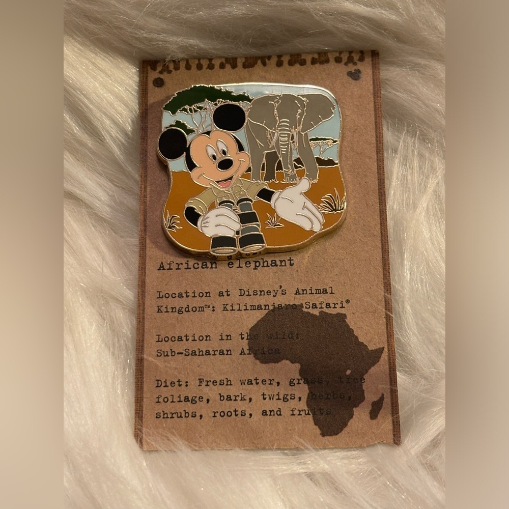 Disney Mickey Animal Kingdom Trading Pin